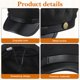 thumbnail image 3 of LOLIPPYY Beret Negro Plegable Para Mujer Fácil De Transportar Para Y Compras, 3 of 6