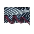 thumbnail image 4 of INSPIRE CHIC 70cm Women Stripe Print Square Scarves Kerchief Neck Scarf Neckerchief Headband 27.56*27.56'' Navy Blue, 4 of 5