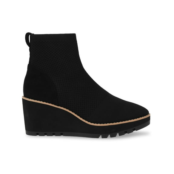 Anne Klein Womens PARLEY Slip On Comfort Ankle Boots