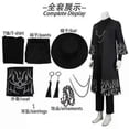 thumbnail image 3 of K-Pop Demon Hunters Costume Wig Hat Book Week Idol Jinu Cosplay Costume, 3 of 5