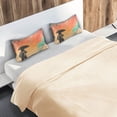thumbnail image 5 of Yayeee Pillowcase Standard Size Set of 2 Satin Wrinkle Resistant Pillow Case, Astronaut in Rain, 5 of 7