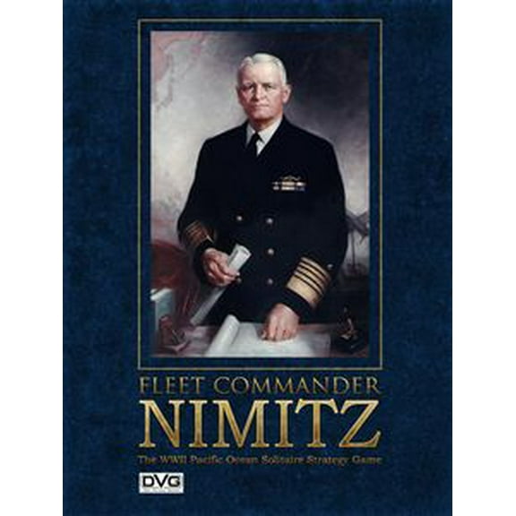 Fleet Commander Nimitz The WWII Pacific Ocean Solitaire Strategy Game DVG 022