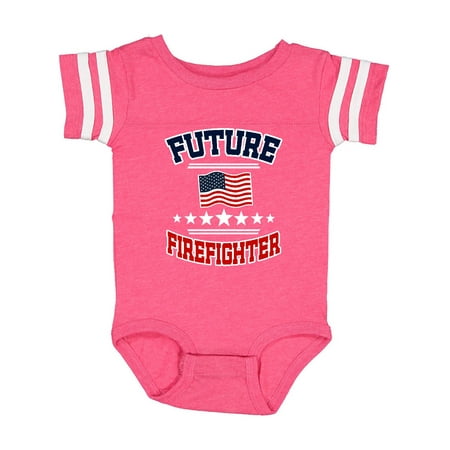

Inktastic Future Firefighter Outfit Gift Baby Boy or Baby Girl Bodysuit