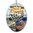 thumbnail image 7 of Culturally Vibrant Branson City Ceramic Ornament, Missouri Souvenir and Christmas Tree Decor, 7 of 7