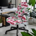 thumbnail image 2 of POLERO Anti-Dust All-in-One Computer Office Chair Covers, Cherries Pattern Elastic Cloth Anti Stain Desk Office Chair Protector Cover for Home Office Home Study, 2 of 7