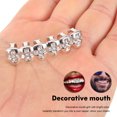 thumbnail image 5 of 1 Juego de parrillas para dientes de Hip Hop, novedad, soportes para dientes, joyería de Metal, parrillas para dientes, soportes decorativos, 5 of 5