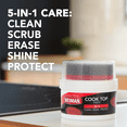 thumbnail image 3 of Weiman Cooktop Cleaner Paste - Easily Remove Burned-On Food, Grease and Watermarks, 9 oz (Formerly Cooktop Max), 3 of 9
