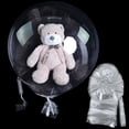 thumbnail image 1 of Burbujas transparentes grandes EFAY, 10 piezas, 30", 1 of 5