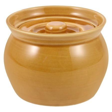 

Zcyifa Small Ceramic Stew Pot with Lid Porcelain Steaming Pot Stew Bowl Soup Bowl