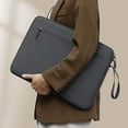 thumbnail image 3 of EIMELI Laptop And Tablet Bag 14.1-15.4 Inches Universal Double-layer Storage Shockproof And Not Afraid Of Scratches Waterproofs Computer Bag, 3 of 4