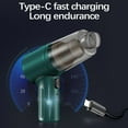thumbnail image 6 of Cordless Mini Vacuum, Multi-Function Handheld Portable Vacuum Cleaner - Cleaning Dust, Hairs, Crumbs, for Keyboard, Computer, Car, Pet House, Green, 6 of 6