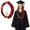 Style 2, variant on Graduation Leis Class of 2026 Grad Ribbon Leis Double Braided Necklace Hawaiian Flower Garland with Metal Graduation Cap Hanging Keepsake Ornament for Him Her Graduation Party Decorations