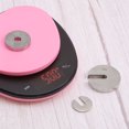 thumbnail image 3 of Digital Cocina Báscula 5kg/0,1g Balanza Corazón Forma Mini Portátil Electrónica Báscula con LCD Pantalla para Cocinar Hornear, Rosa, 3 of 6