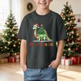 thumbnail image 2 of NOLDARES Christmas Shirt Toddler Boy Girl Merry Christmas Tshirt Xmas Graphic Tees Holiday Short Sleeve Tops,Size 5-6 Y, 2 of 6