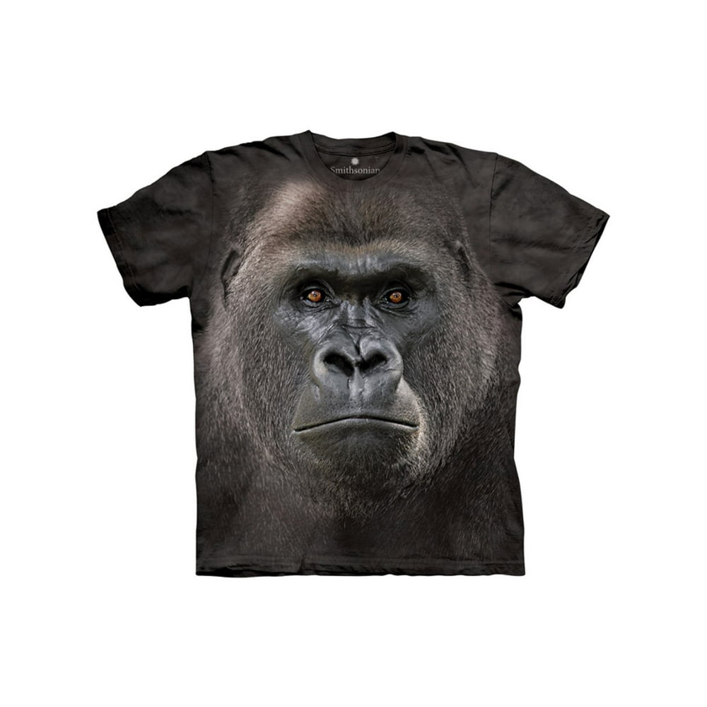 The Mountain BF LOW GORILLA USA Large Cotton Gorillas TShirt Black