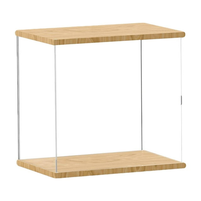 TISHITA Acrylic Display Case Box Organizer Dustproof Protection for Collectibles Holder 40x18x22.5cm
