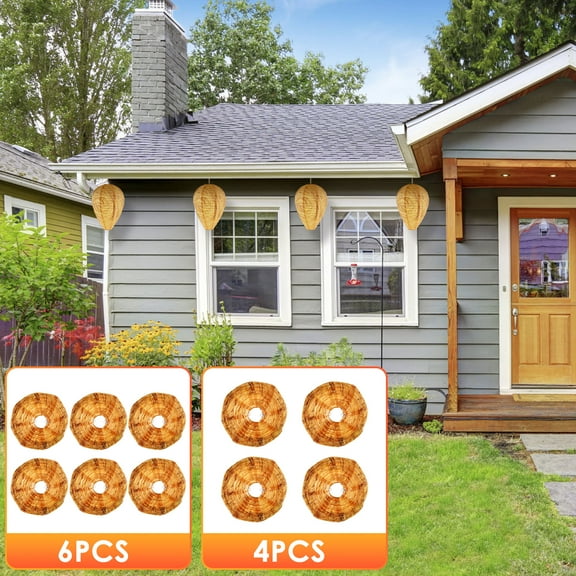 Eummy Wasp Scarecrow Decoys, Waterproof 4 Count