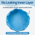 thumbnail image 3 of Alvantor Pop Up Sandbox Outdoor Sandpit, Lightweight Foldable 42"x42", Versatile Use for Kids Pool Dog Bath Tub, 3 of 8