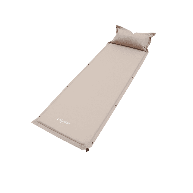 DYNWAVECA Matelas Gonflable Coussin Pliant Extérieur Stable Résistant à l'Usure Tapis de Couchage Portable pour Randonnée Balcon Intérieur Tente Voyage Kaki