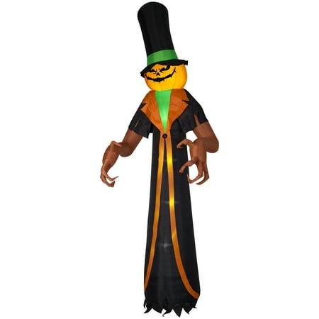 Gemmy Industries Yard Inflatables Pumpkin Scrooge 12 Ft