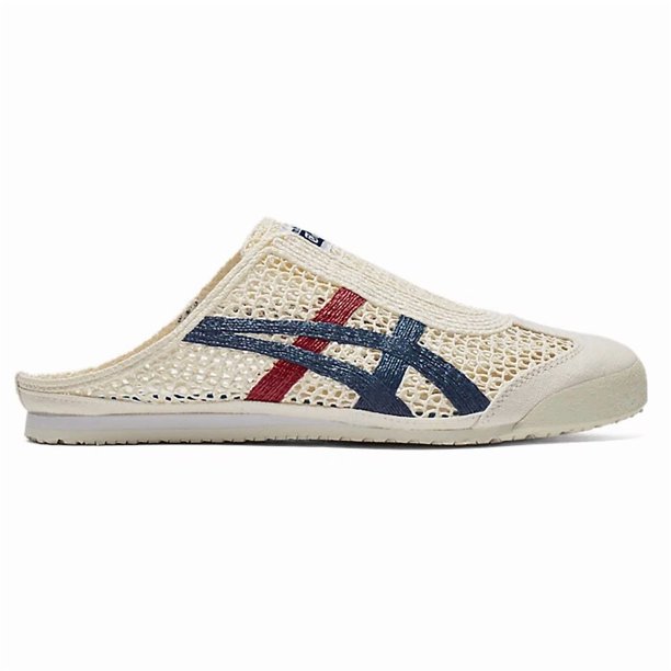 Onitsuka Tiger Mexico 66 Sabot Cream blue 1183C123 100 Unisex US 4-14