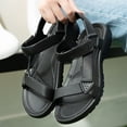 thumbnail image 5 of Women Hiking Sport Sandals Outdoor Walking Sandals Womens Comfort Arch Support Adjustable Athletic Water Sandals With Back Strap Lightweight Non Slip Open Toe Summer Shoes for Beach Sandals, 39, 5 of 6