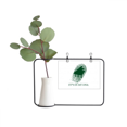 thumbnail image 1 of Gene Fingerprint Musical Piano Metal Picture Frame Cerac Vase Decor, 1 of 3