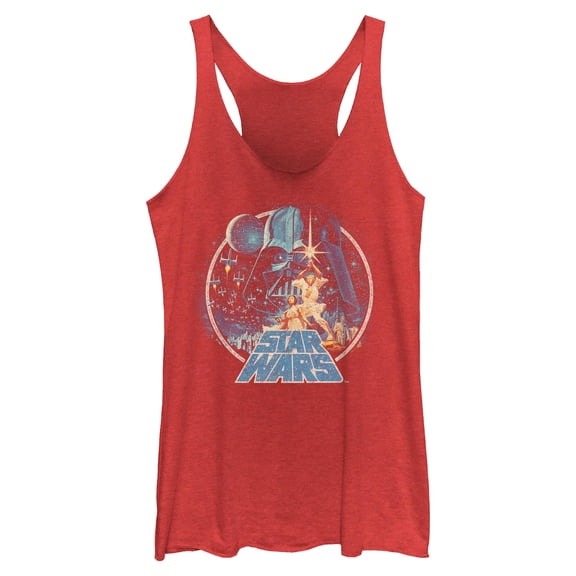 Womens Star Wars Victory Scene Racerback Tank