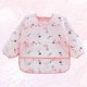 thumbnail image 3 of Baby Waterproof Long Sleeve Aprons Children Breathable Painting Flamingo Aprons Baby Eatting Clothes (Pink, Size 90, 0.6-2 Years Old Style), 3 of 4