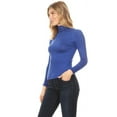 thumbnail image 4 of MOA COLLECTION Women's Solid Color Turtleneck Sweater - Basic and Versatile, 4 of 6