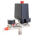thumbnail image 4 of Graflsoa Adjustable Air Compressor Pressure Control Valve, 125psi Max, Metal & Plastic Construction, 230V/16A, 40mm Gauge, Compact Design (127x80x50mm), 4 of 6