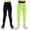 Black+ Green, variant on GYRATEDREAM Boys Compression Pants Base Layers Soccer Hockey Tights Athletic Leggings Thermal for Kids 5-16T