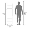 thumbnail image 4 of We Have Furniture Wardrobe Devon, Bedroom, White, 4 of 7