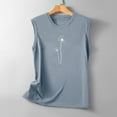 thumbnail image 5 of ZyeKqe Tank Top for Women Sleeveless Crewneck T Shirts Graphic Print Going out Tops Summer Casual Loose Basic Shirts, 5 of 5
