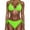 Green, variant on 2025 Up Swimsuit Two Size Women Board Swim Shorts Women Push Beachwear Bikini Women Swimming Suits Short Two Plus Piece Sets Swimwears Vintage