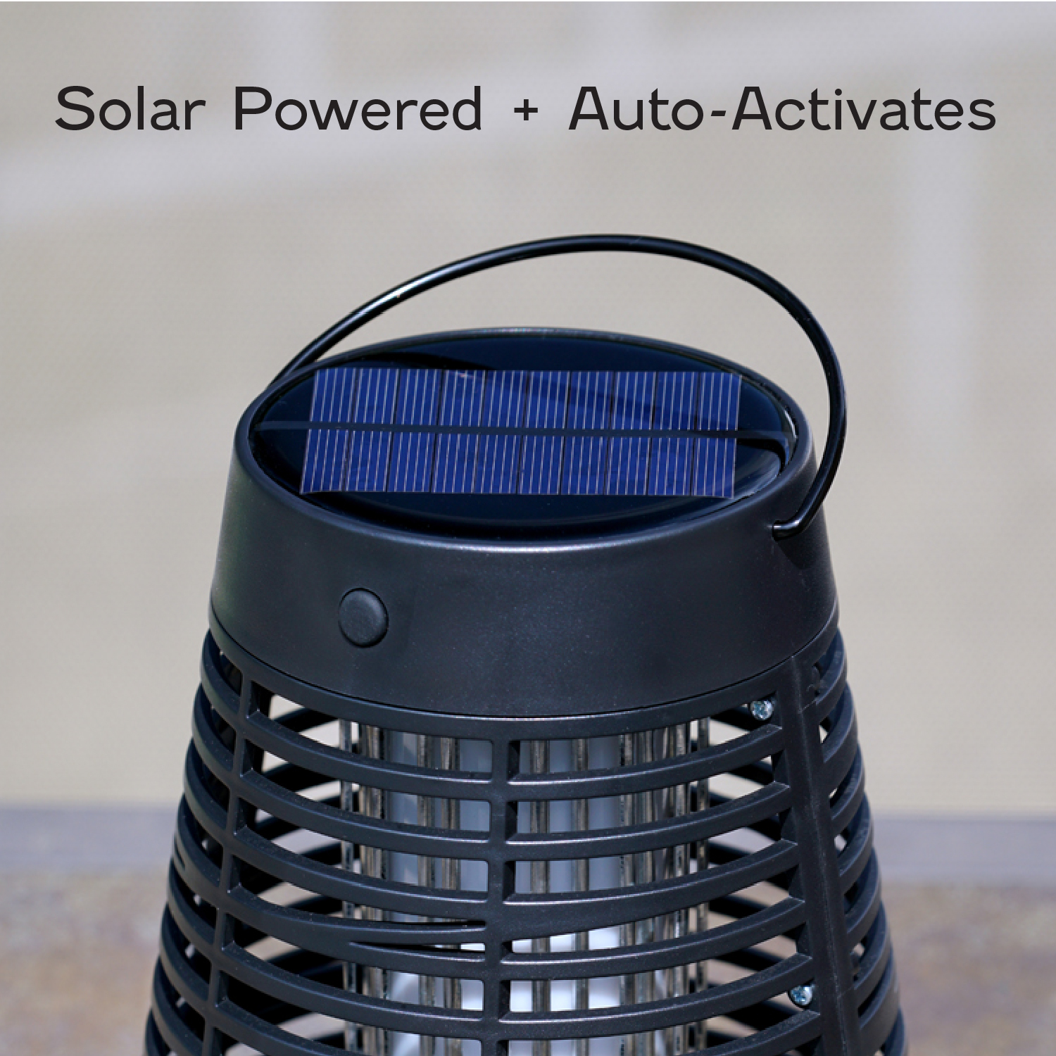 PIC Solar Portable Bug Zapper Torch, Black photo 7