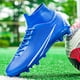 thumbnail image 5 of Zapatillas de fútbol profesionales antideslizantes para hombre y mujer, zapatos de fútbol al aire libre, tacos largos, botas de fútbol TF, botines de entrenamiento, 5 of 5