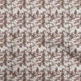 thumbnail image 1 of oneOone Velvet Brown Fabric Aian Batik Sewing Craft Projects Fabric Prints By Yard 58 Inch Wide, 1 of 5