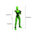 thumbnail image 2 of Figura de acción Yashi robot articulado 13 Figuras de acción, 2 of 5
