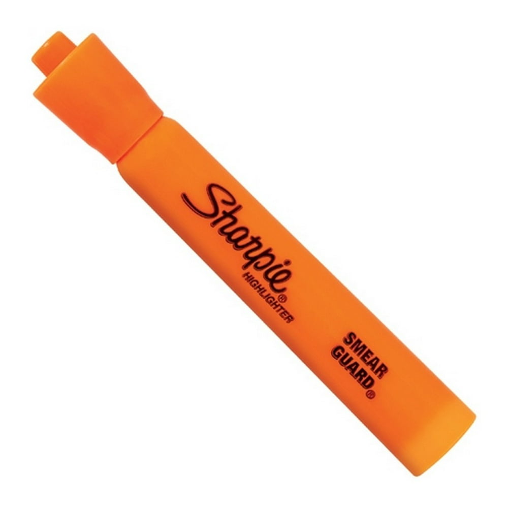 Sharpie Accent Fluorescent Orange Highlighters (12 Per/Case) Walmart