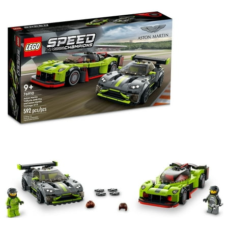 UPC: 0673419358996 | LEGO Speed Champions Aston Martin Valkyrie AMR Pro & Vantage GT3 2 Collectible Model 76910 – Race Car and Toy Set  Includes 2 Driver Minifigures  Great Gift for Boys  Girls  and Teens Ages 9+