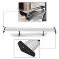 thumbnail image 2 of Universal 53" Aluminum Adjustable Trunk GT Rear Racing Spoiler Wing Silver, 2 of 9