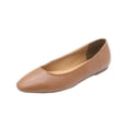 thumbnail image 4 of Balerina Flat Para Mujer Salamandra Ajuste Ideal Oficina Tan beige 25, 4 of 6