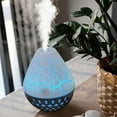 thumbnail image 2 of Hxlamzoo New USB 7-Color LED Wood Grain Ultrasonic Humidifier with Aromatherapy, 200ml Quiet Operation for Home & Office, 2 of 7