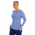 thumbnail image 6 of Healing Hands Knits Women's Mackenzie Tee 's Long Sleeve Medical Scrub Tee, 6 of 9