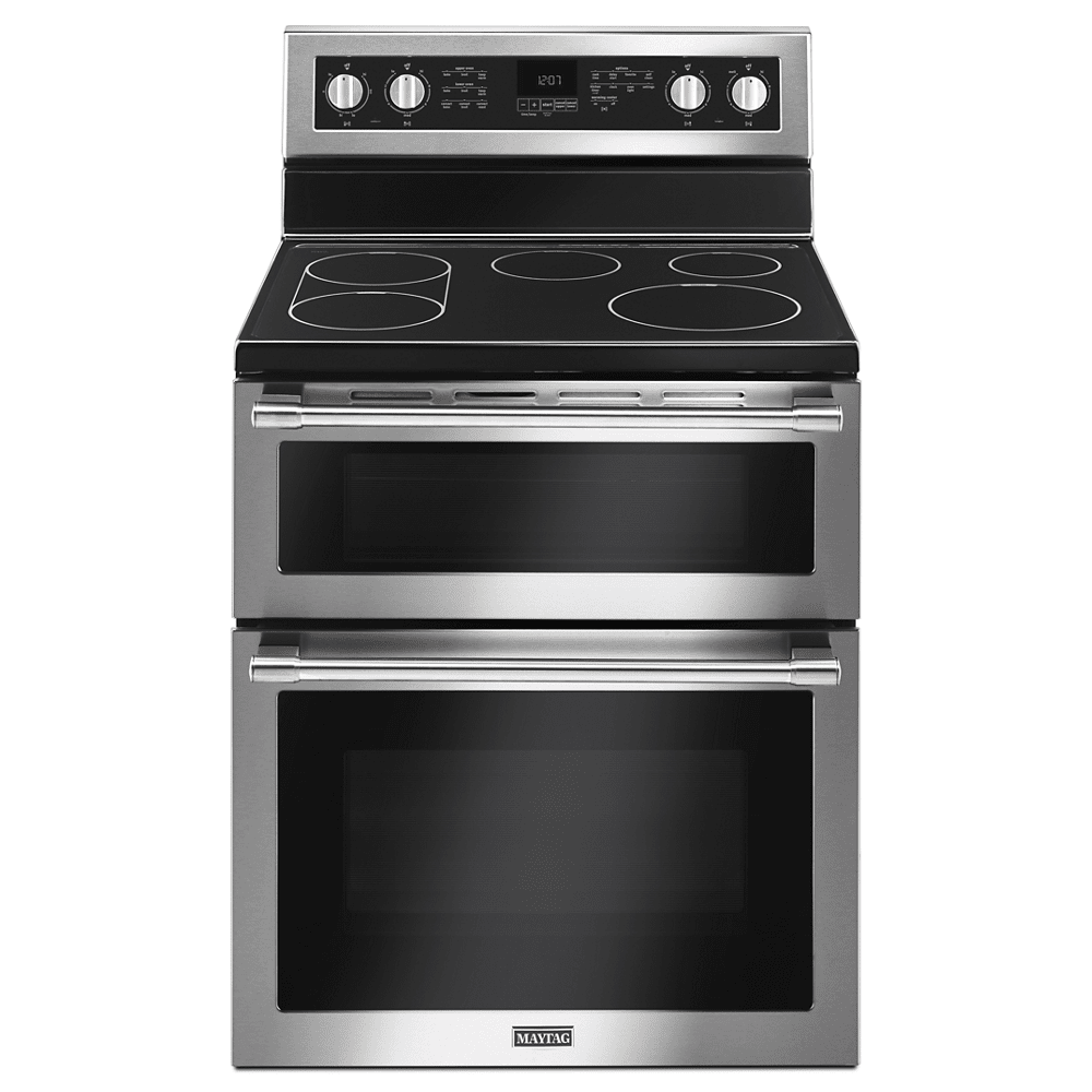 Maytag 30 Inch Freestanding Electric Range-Stainless Steel with Fingerprint Resistant