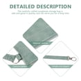 thumbnail image 2 of MasteelfCA 2Pcs Sunglasses Bags Portable Anti-pressure Glasses Pouches (Assorted Color), 2 of 7