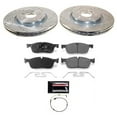 thumbnail image 3 of PowerStop Front Z23 Evolution Sport Carbon-Fiber Ceramic Brake Pad and Drilled & Slotted Rotor Kit Fits: LAND ROVER Select Models K8205, 3 of 10