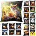 thumbnail image 1 of Zeus Peach Skin Pillow Case Cushion Cover Animal Pattern Printed Home Decoration, 1 of 7