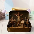 thumbnail image 2 of 2026 New 3PCS Mini Christmas & Easter Nativity Set in a Tin Box - Mini Easter Jesus Classic Scenes - Small Pocket Nativity Sets & Figures, Easter Decoration Indoor for Home Gifts Decor, 2 of 6
